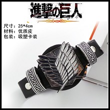 Attack on Titan bracelet/wrist band