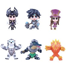 League of Legends figures set(6pcs a set)