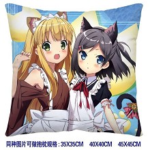 The HENTAI prince and the stony cat two-sided pillow 4031
