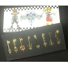 Kingdom of Hearts key chains set