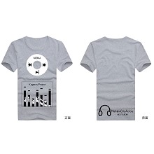 MekakuCity Actors cotton t-shirt for male