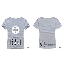 MekakuCity Actors cotton t-shirt for female