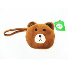 The bear plush wallet/Coin Purse