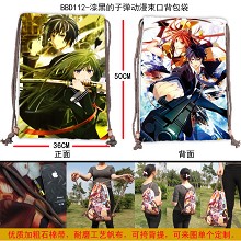 Black Bullet drawstring bag BBD112