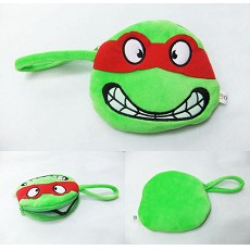 Teenage Mutant Ninja Turtles plush coin purse/wallet 