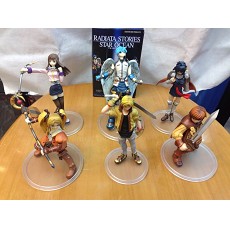 Radiata stories star ocean figures(6pcs a set)