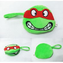 Teenage Mutant Ninja Turtles plush coin purse/wallet 