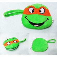 Teenage Mutant Ninja Turtles plush coin purse/wallet 