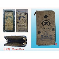 One Piece Chopper pu wallet