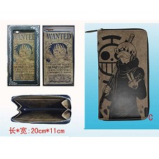 One Piece Law pu wallet