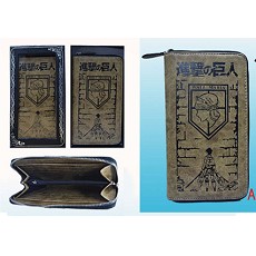 Attack on Titan pu wallet