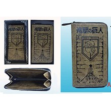 Attack on Titan pu wallet