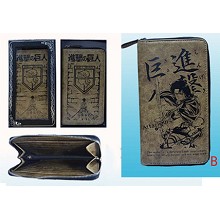 Attack on Titan pu wallet