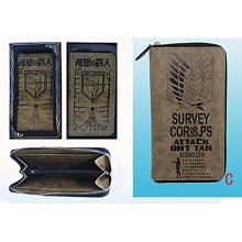 Attack on Titan pu wallet