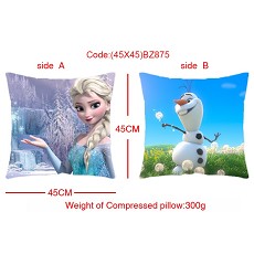 Frozen two-sided pillow(45X45)BZ875