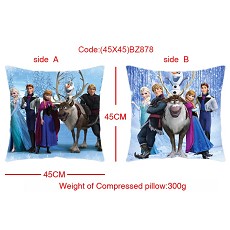 Frozen two-sided pillow(45X45)BZ878