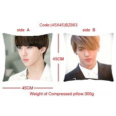 EXO star two-sided pillow(45X45)BZ883