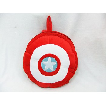 Captain America plush backpack bag