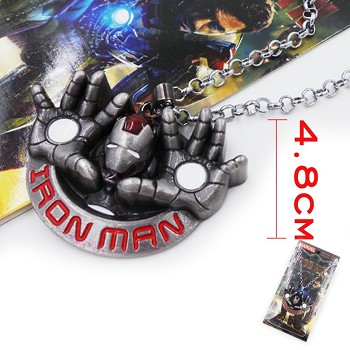 Iron man necklace