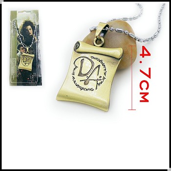 Harry Potter DA necklace