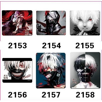 Tokyo ghoul mouse pads set(6pcs a set)