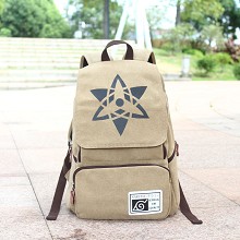 Naruto canvas backpack bag