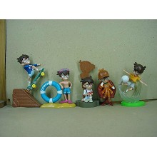 Detective conan figures set(5pcs a set)