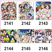 Love Live mouse pads set(6pcs a set)