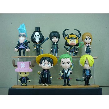 One piece figures set(9pcs a set)