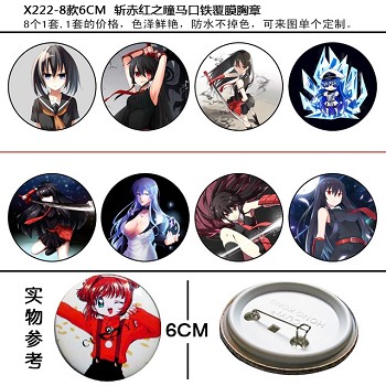 Akame ga KILL! pins brooches set(8pcs a set)X222