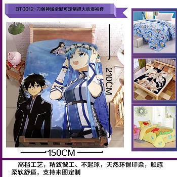 Sword Art Online blanket quilt sheet