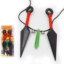 Naruto cos weapons+necklace