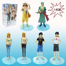 One Piece figures set(6pcs a set)