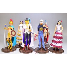 One Piece figures set(6pcs a set)