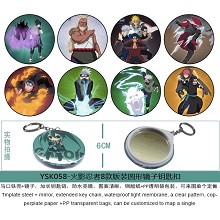 Naruto mirror key chains set(8pcs a set)YSK058