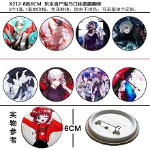 Tokyo ghoul pins brooches set(8pcs a set)X211