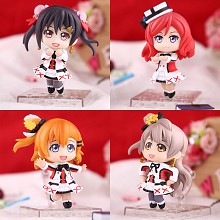 Love live figures set(4pcs a set)