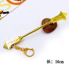 League of Legends cos weapon key chain