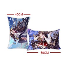 Collection two-sided pillow