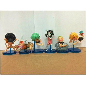 One Piece figures set(6pcs a set)