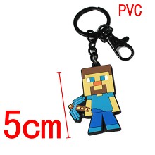 Minecraft key chain