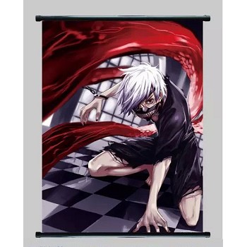 Tokyo ghoul wall scroll