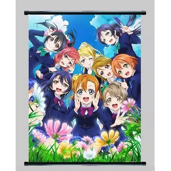 Love Live wall scroll