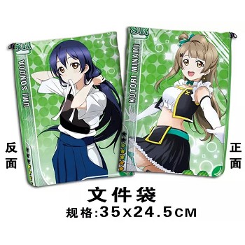 Love Live documents bag