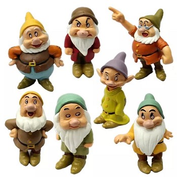 7 Zwergeas Brettspiel figures set(7pcs a set)