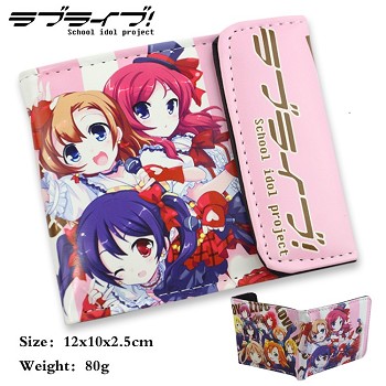 Love Live PU wallet