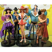 One Piece figures set(5pcs a set)