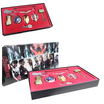 The Avengers cos weapons set(7pcs a set)