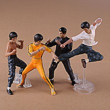 Bruce Lee figures set(4pcs a set)