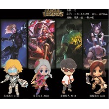 League of Legends figures set(4pcs a set)